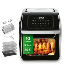 Freidora de Aire Digital Gourmetmaxx XXL 12L - Negro